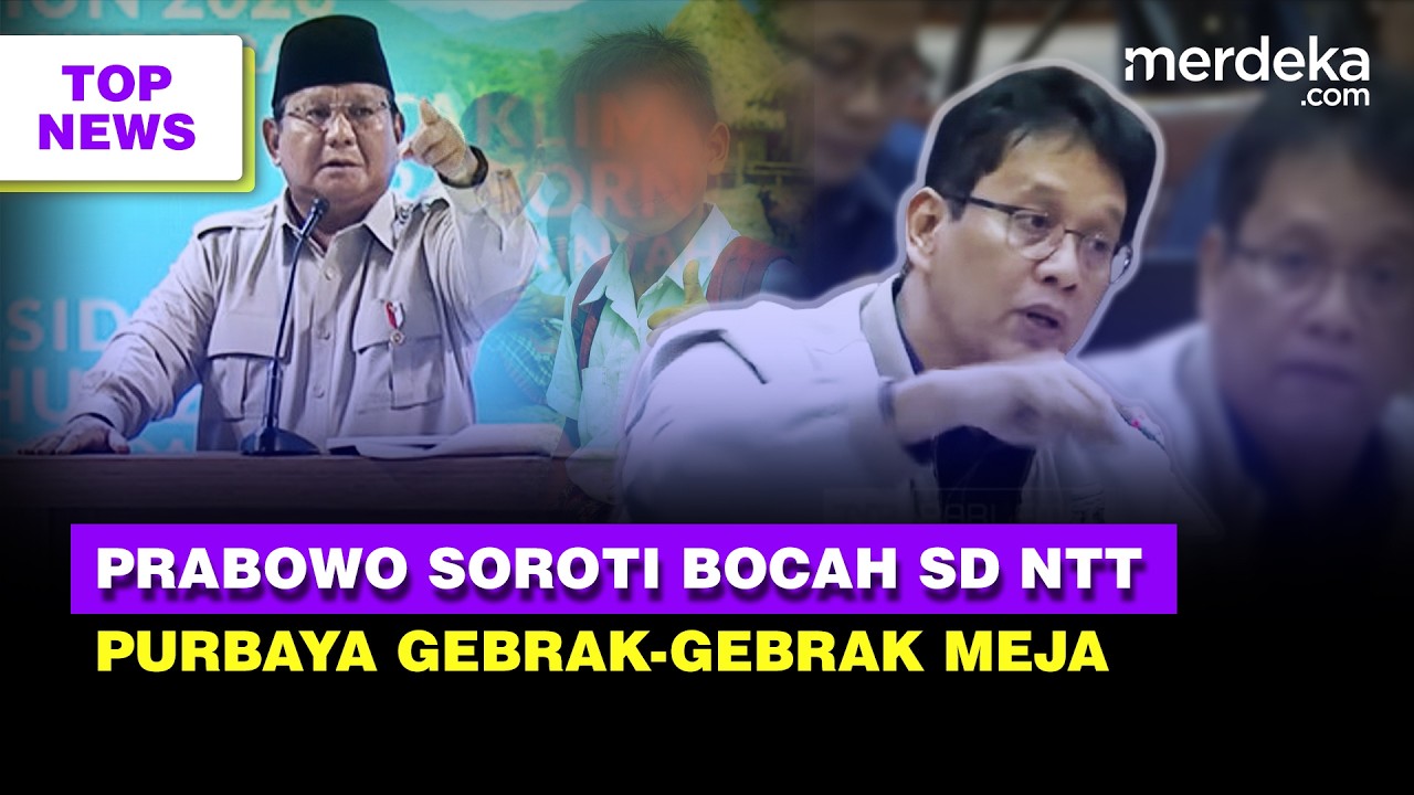 Miris Prabowo Soroti Kasus Bocah SD NTT Akhiri Hidup | Purbaya Emosi Gebrak Meja DPR
