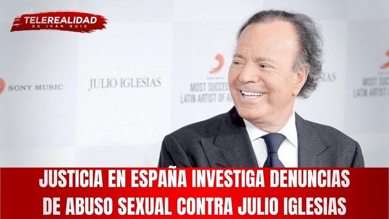 Supuestamente Julio Iglesias tropieza con la misma piedra. Lo acusan de acoso sexual.