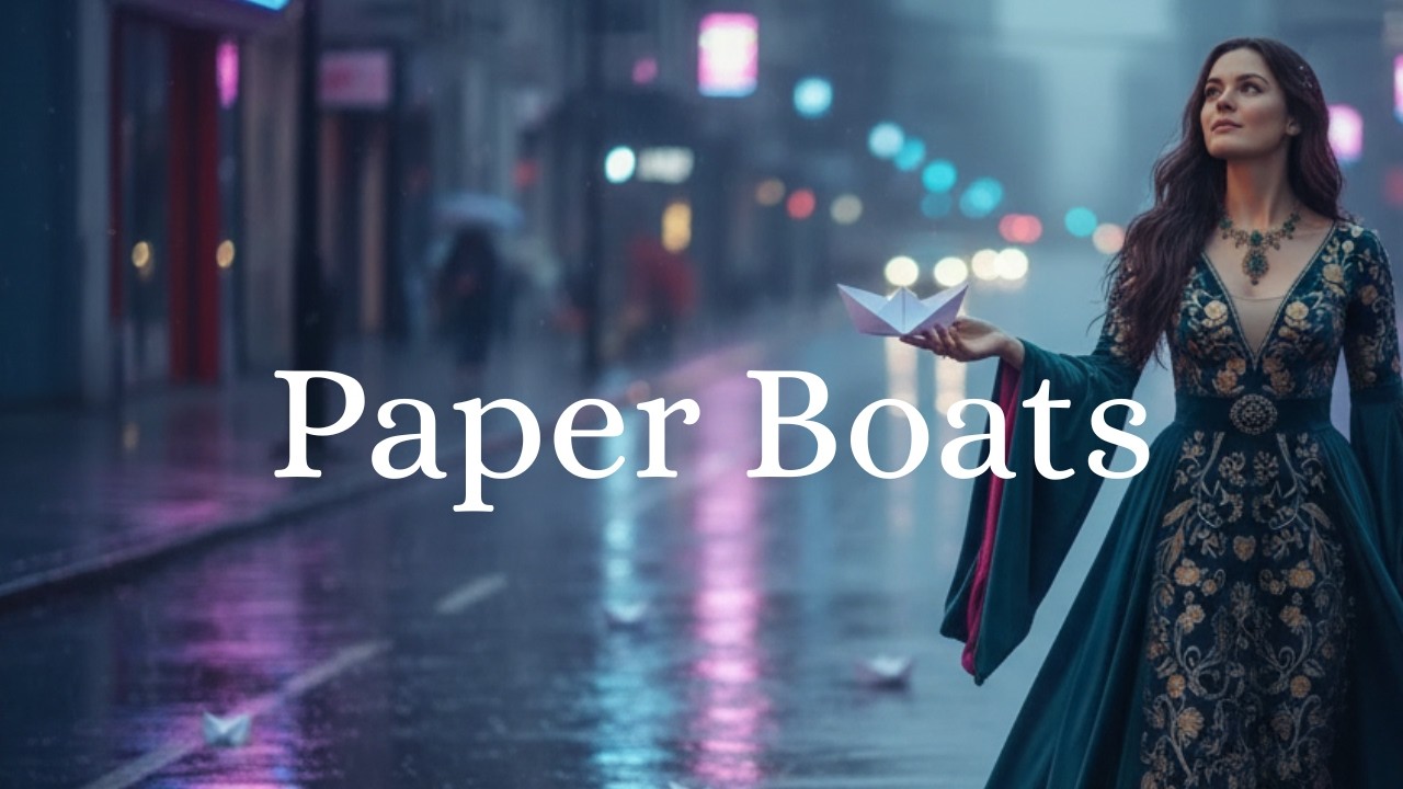 Paper Boats - Floating Through Rain & Neon Nights