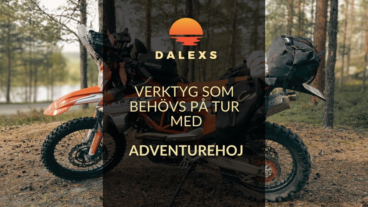 Verktyg med på Adventurehojen - En guide för dig som är ny med adventurehoj