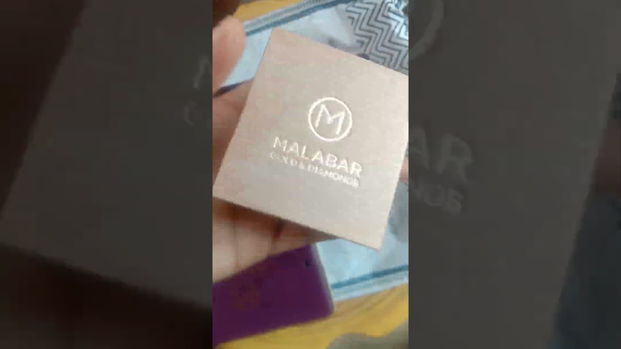 Malabar gold&diamonds//ajio//unboxing video//nose pin//22kt//jewellery//