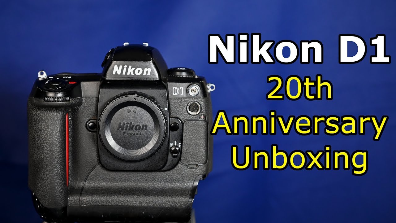 Nikon D1 - 20th Anniversary Unboxing