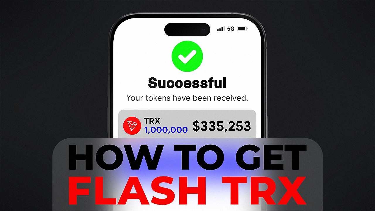 How to Get Flash TRX in 2026 &ndash; TRX for Trust Wallet & TronLink