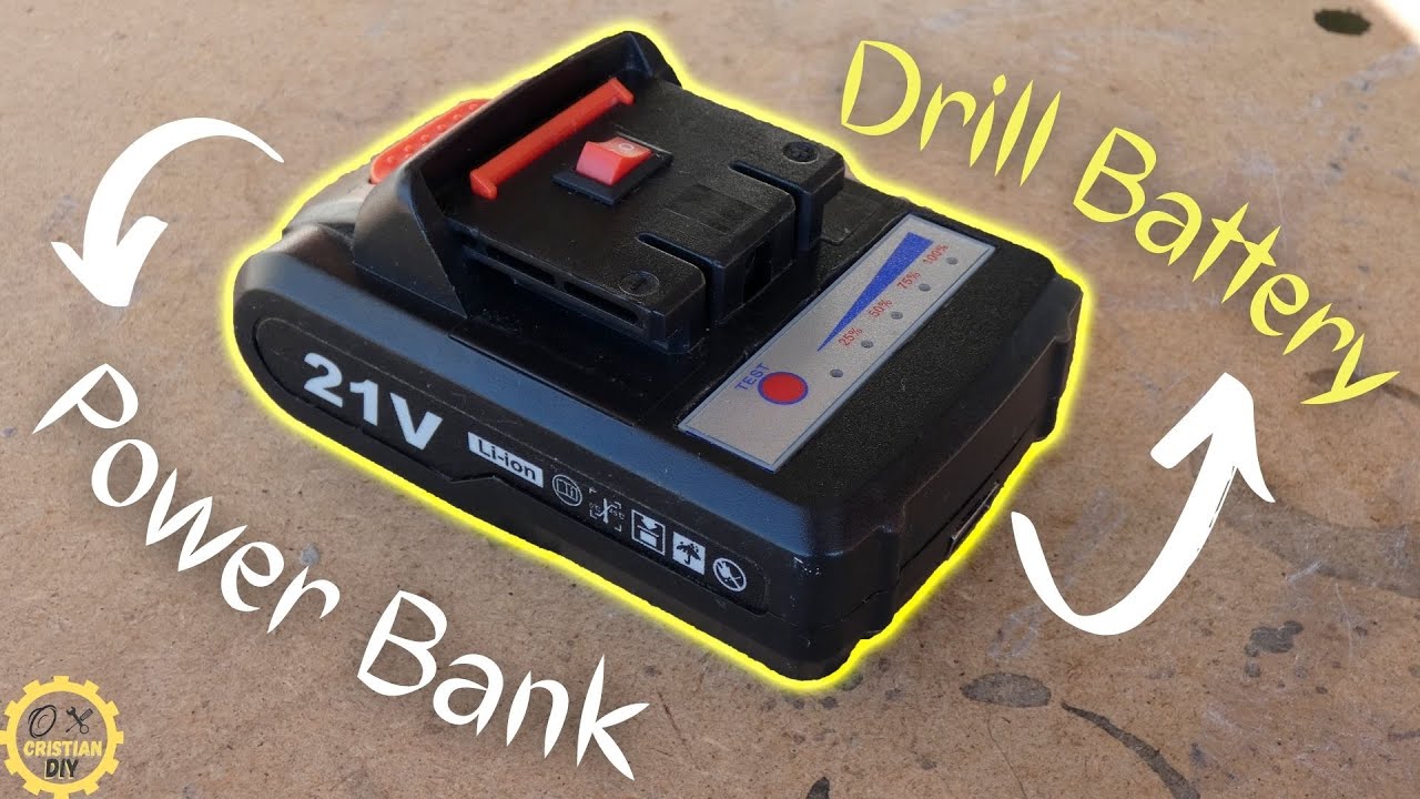 Transforming Dead  Drill Battery into Fast Charging Power Bank