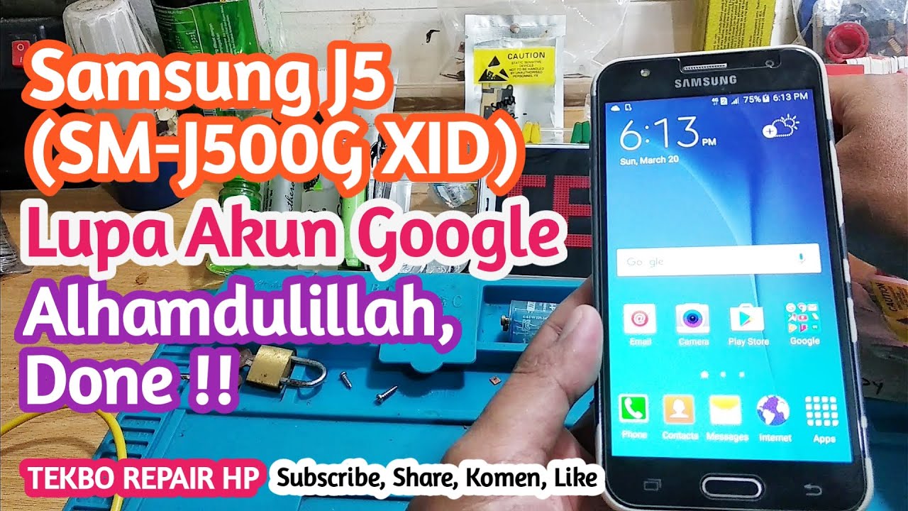 Samsung J5 (SM-J500G) Lupa Akun Google, Menu Talkback Gak Berfungsi. Coba Saja Pakai Trik Berikut!!