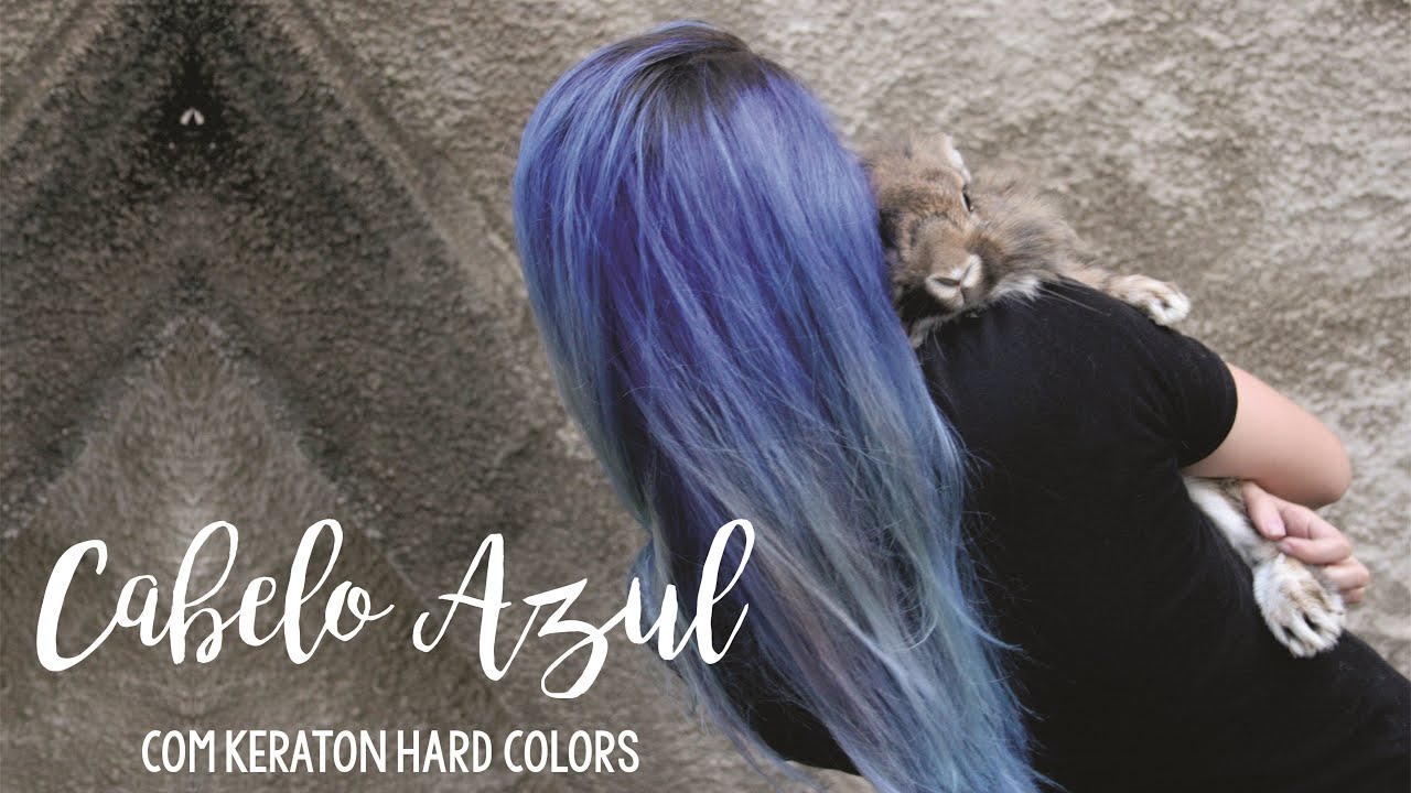 CABELO AZUL - Com Keraton Hard Colors