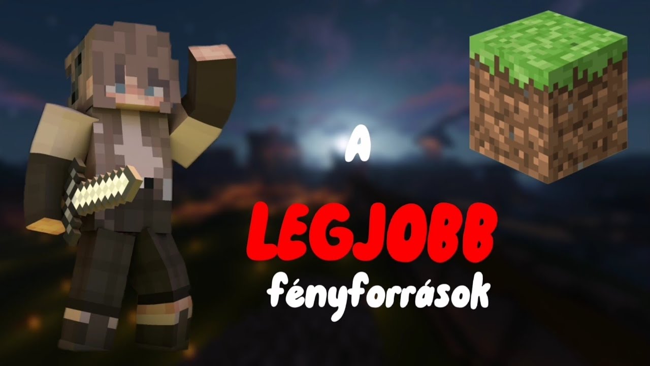 A LEGJOBB vil&aacute;g&iacute;t&aacute;si technik&aacute;k a Minecraftban 😱