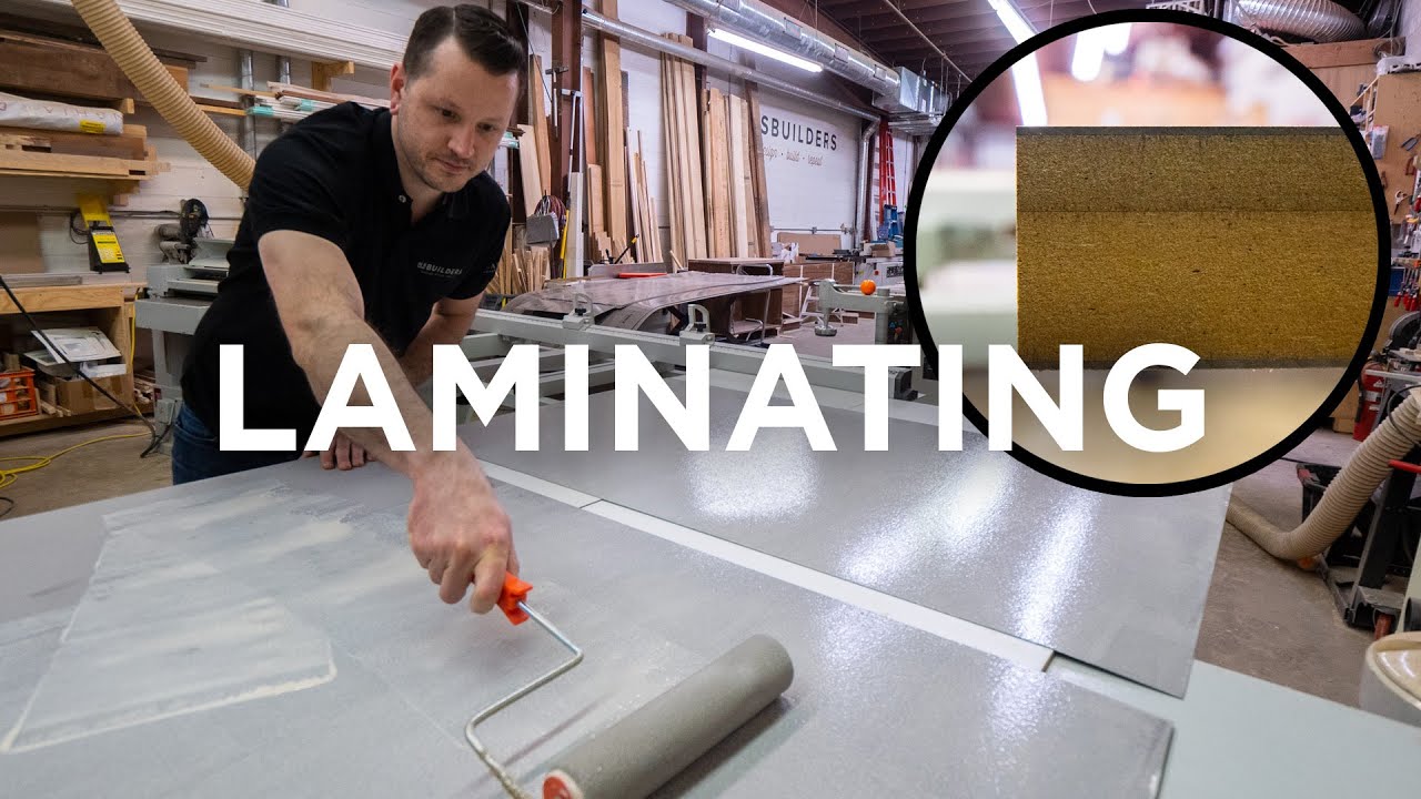 Laminating in the vacuum bag & walking through some cabinets | Revealed