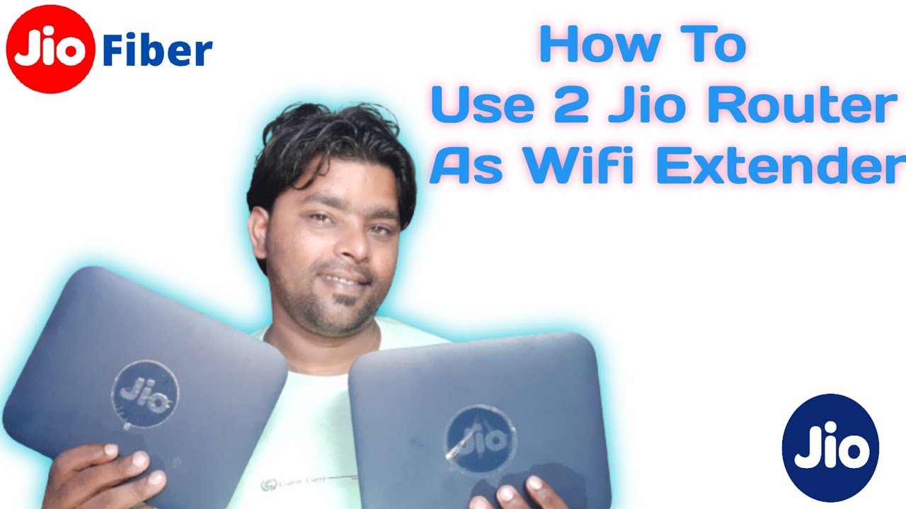 How To Use Jio Fiber Router As a WiFi Extender Or WiFi Reapeter I Connect Two Jio Router