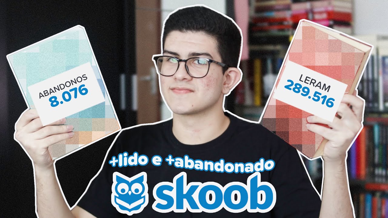 eu li o livro mais LIDO e o livro mais ABANDONADO do skoob