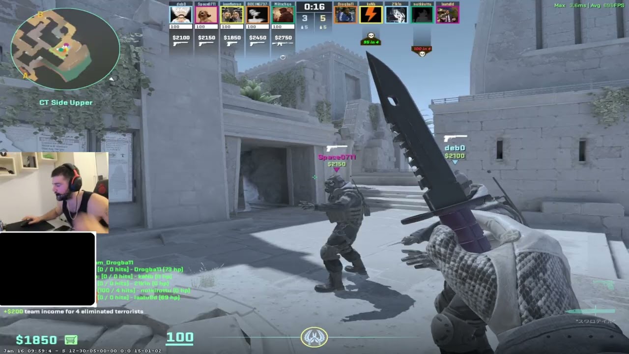 JUANFLATROO TË DY SKUADRAT PO PËRBALLEN FORT! NDESHJE SHUMË EMOCIONUESE! ANUBIS! CS2