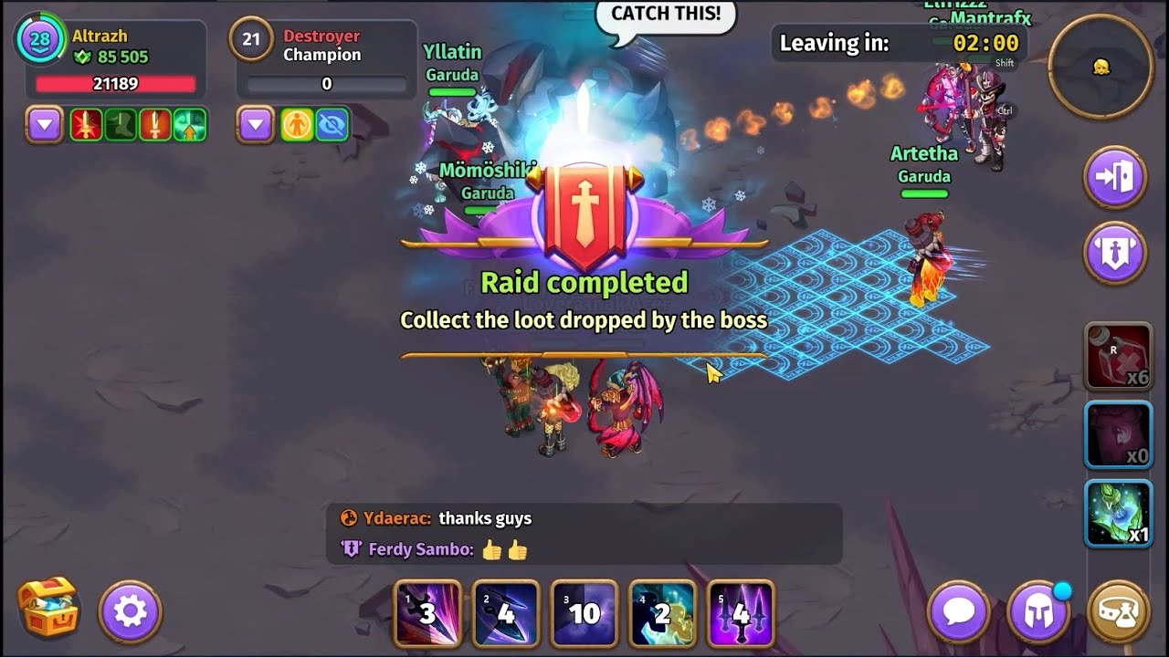 Skylore Mobile MMORPG - Raid Boss: Destroyer