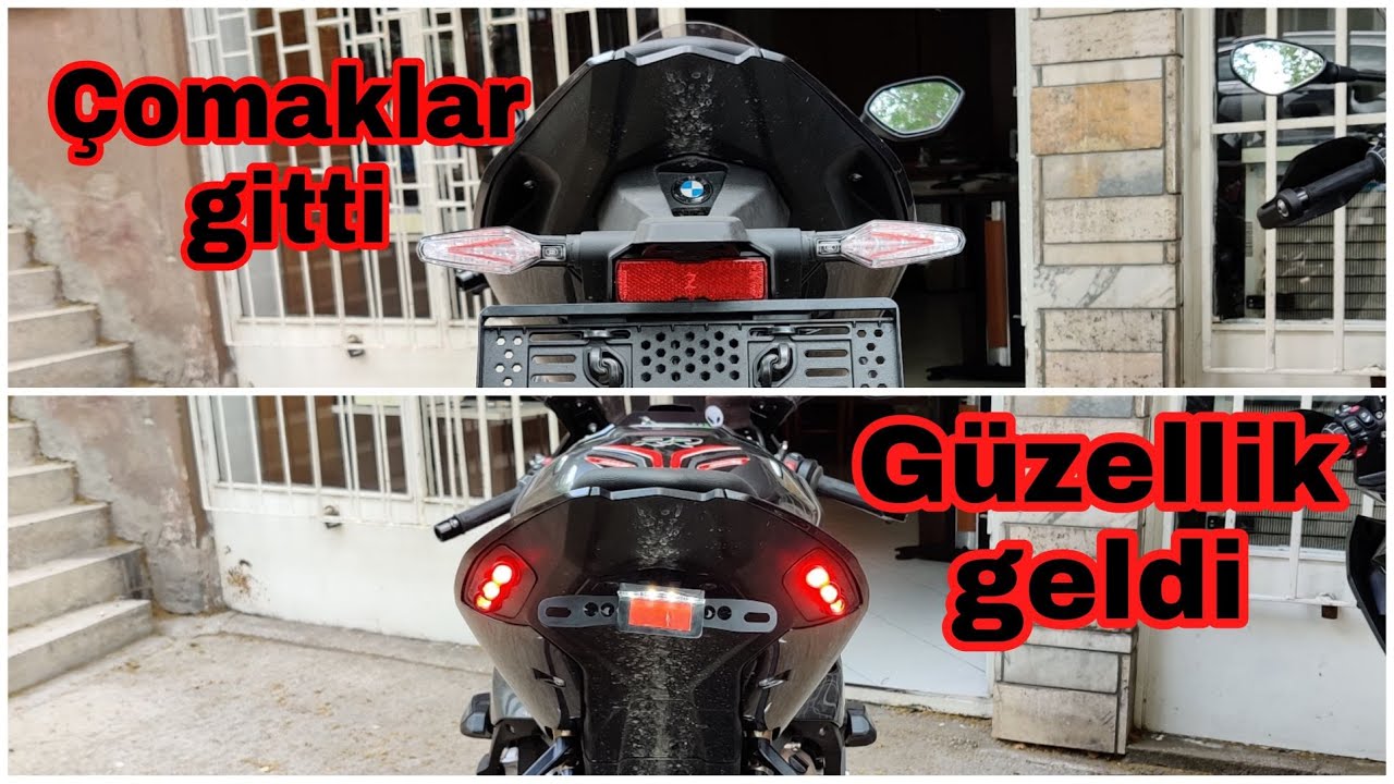 TÜRKİYE'DE İLK | S1000RR TST Industries Plakalık ve Sinyal Montajı