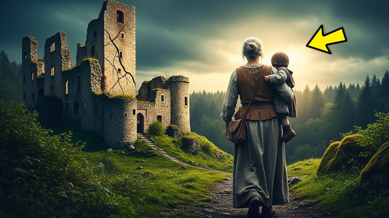 ANCIANA VIUDA se mudó a un CASTILLO MEDIEVAL por orden de su esposo, y el motivo…