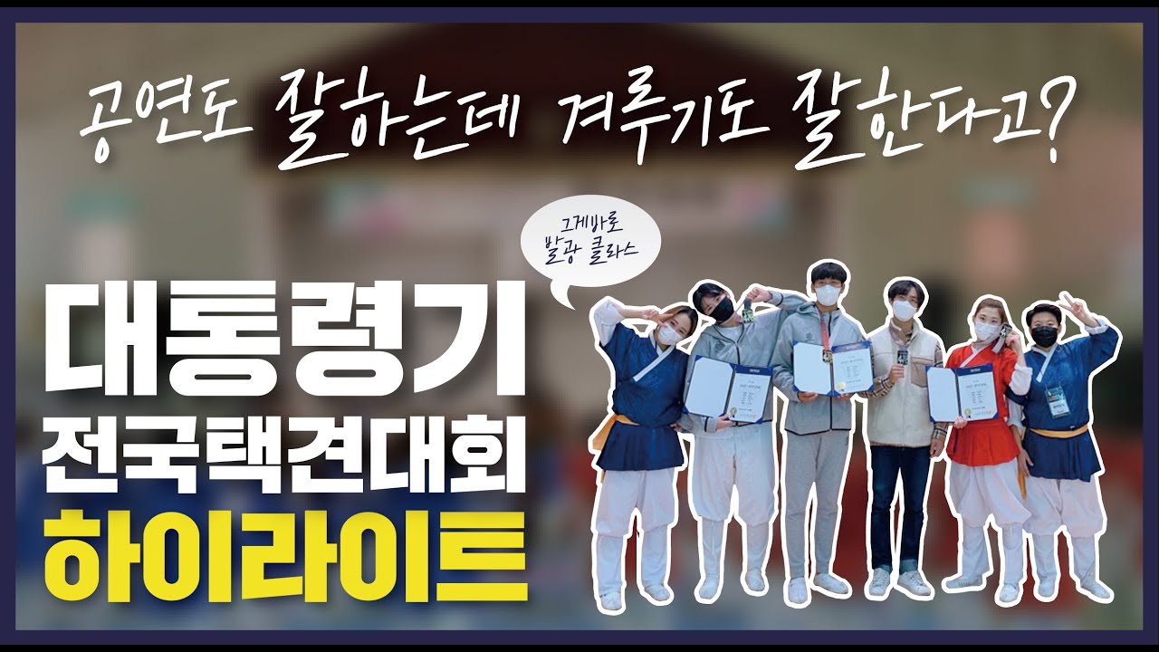 [발광 택견경기] 2020년 제16회 대통령기 전국택견대회!