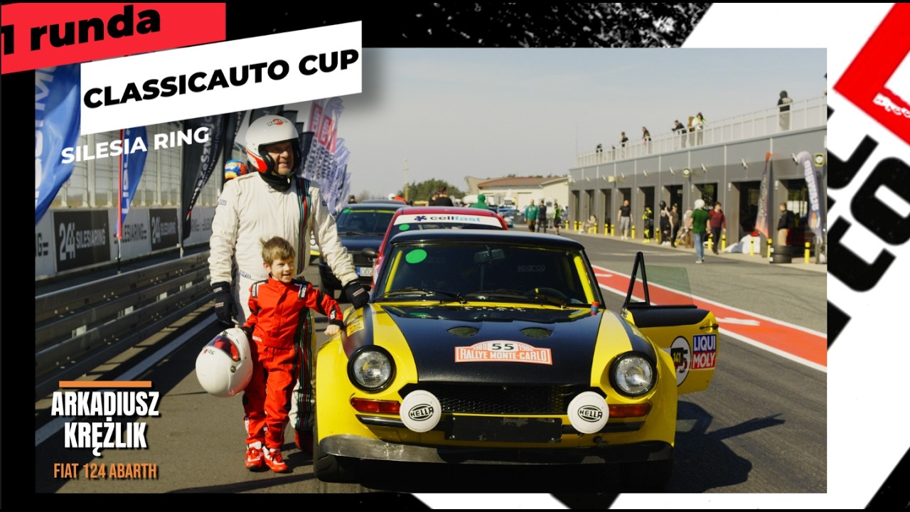 #KLIP Arkadiusz Krężlik - Fiat 124 Abarth - 1 runda Classicauto Cup 2026