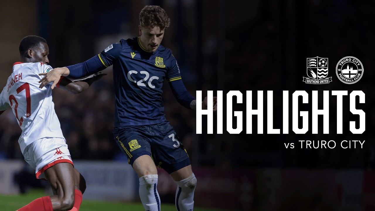 Highlights: Southend United 1-1 Truro City