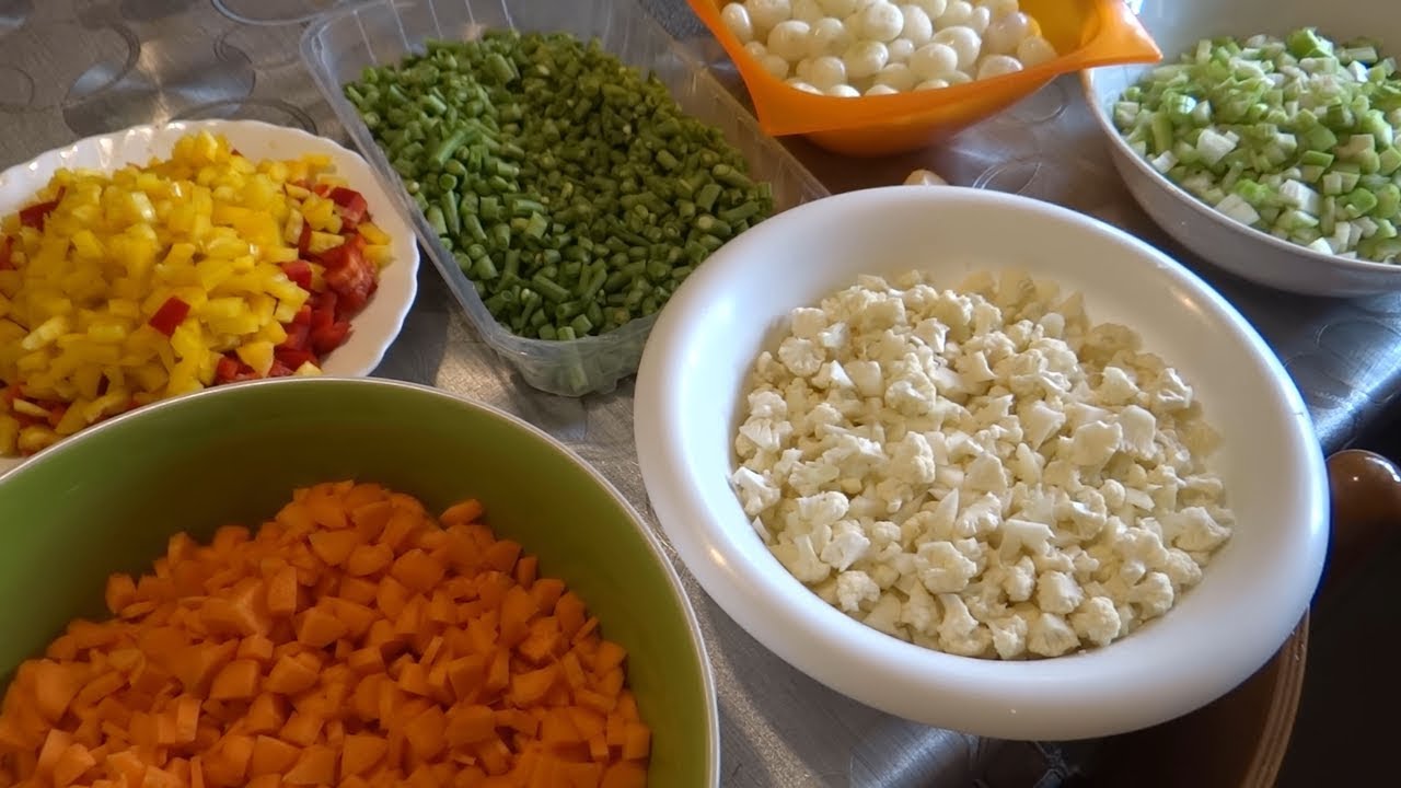 Giardiniera piemontese o antipasto piemontese fatto in casa
