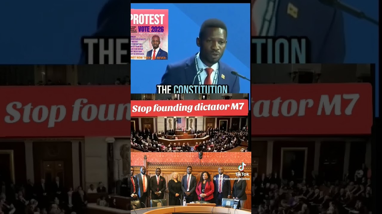 H.E BOBI WINE IN UK PARLIAMENT