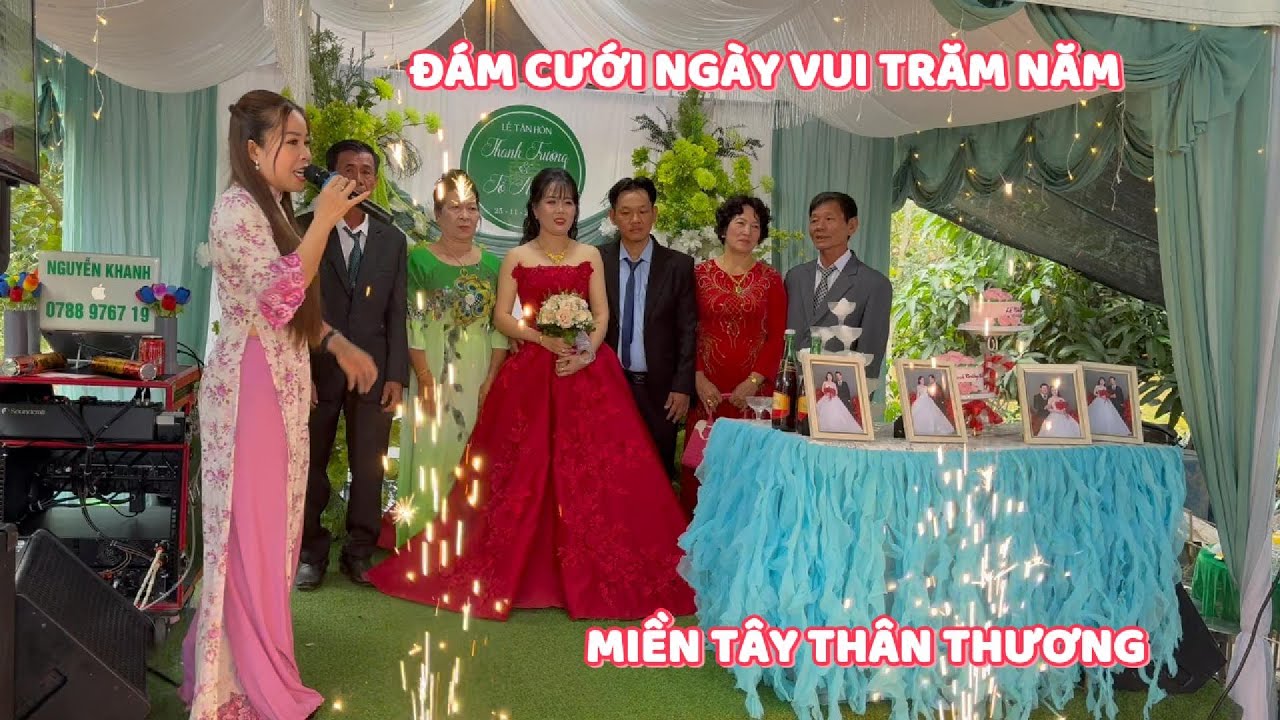 Không khí đám cưới quê nhà. Vui ghê luôn #ngườiđồngtháp