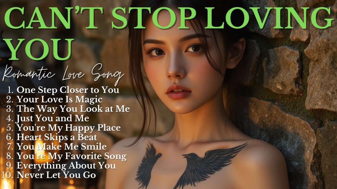 ROMANTIC LOVE SONG💖|| Can’t Stop Loving You || NEW SONG PLAYLIST 2025