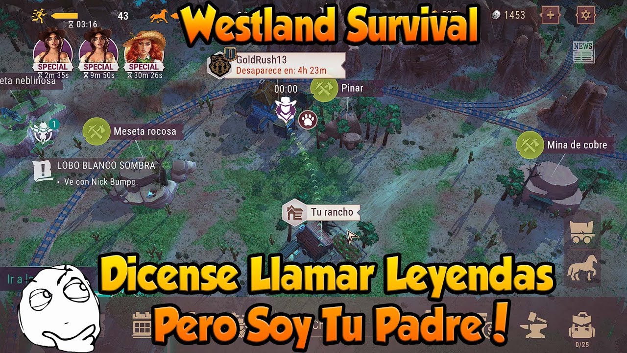 Westland Survival Dicense Llamar Legendas Pero Soy Tu Padre!