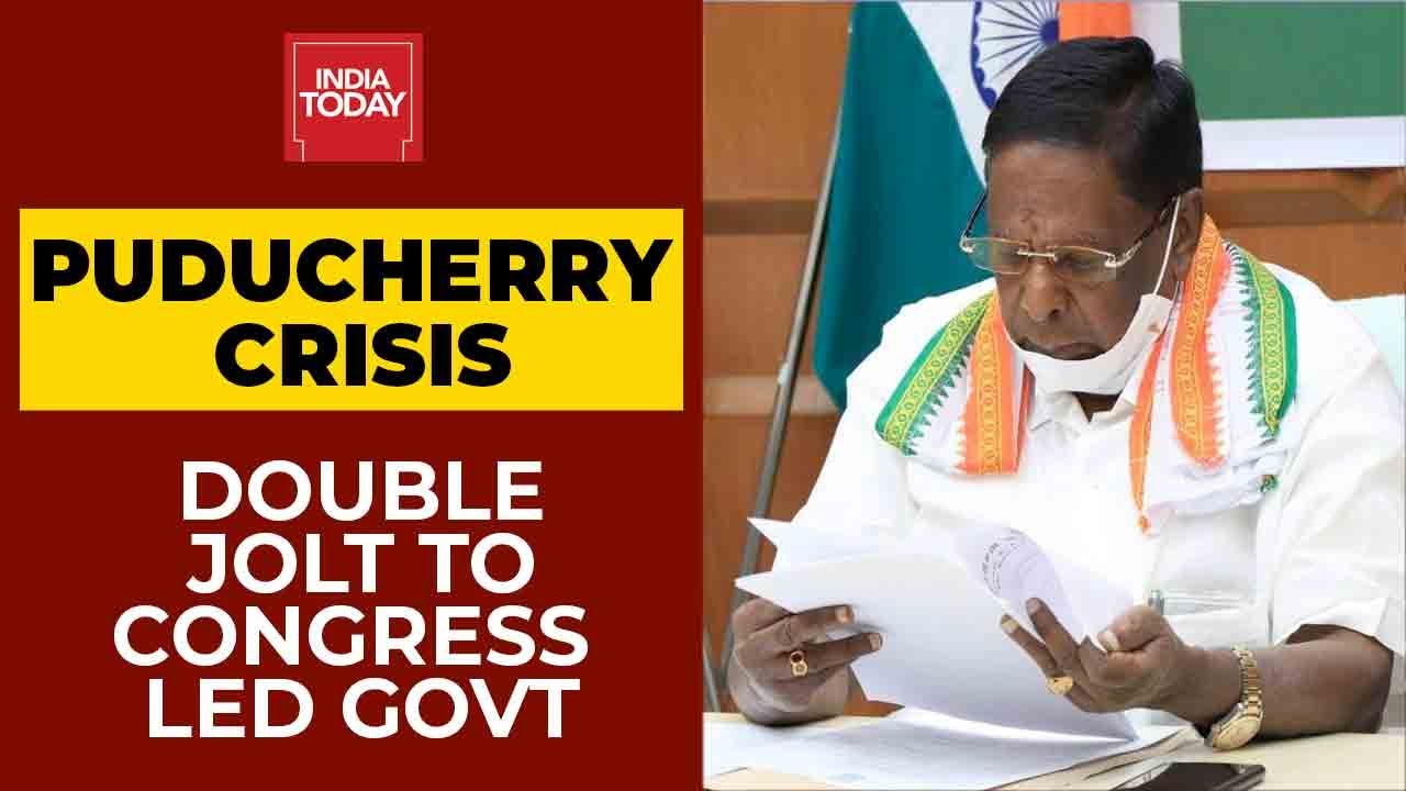 Puducherry Political Crisis| As Leaders Resign, Congress-DMK Alliance Strength Falls To 12