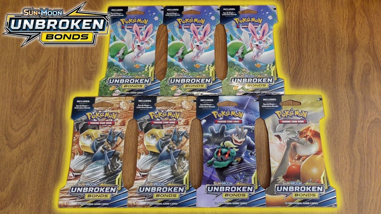 7 Unbroken Bonds Booster Pack Opening