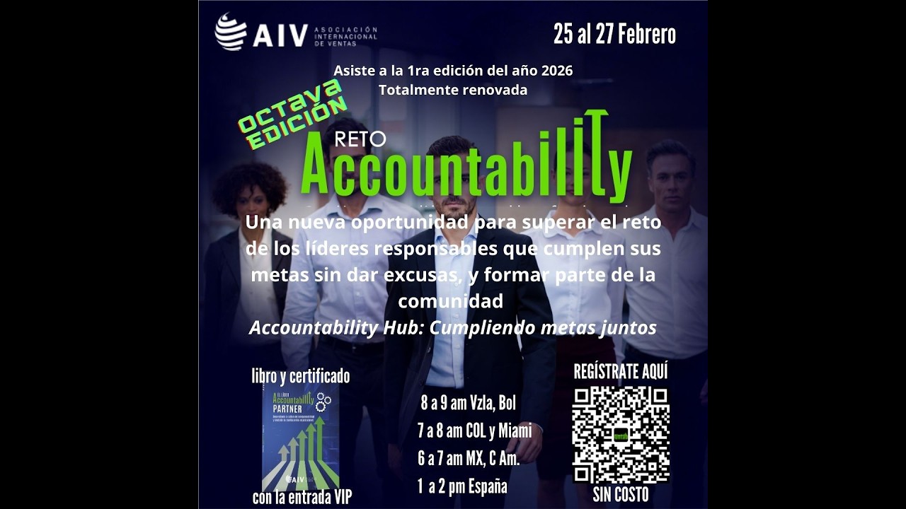 Reto Accountability 8va. edición. Video dia 1
