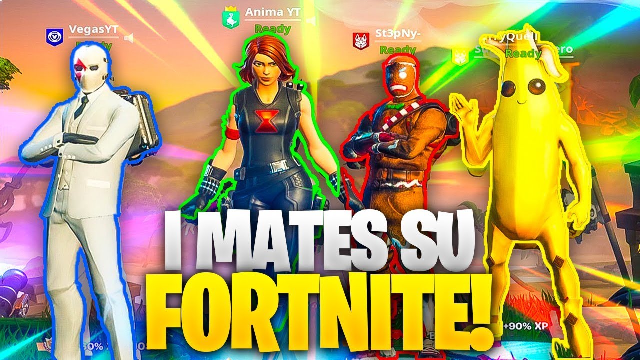 LA SQUADRA MATES E' TORNATA SU FORTNITE!