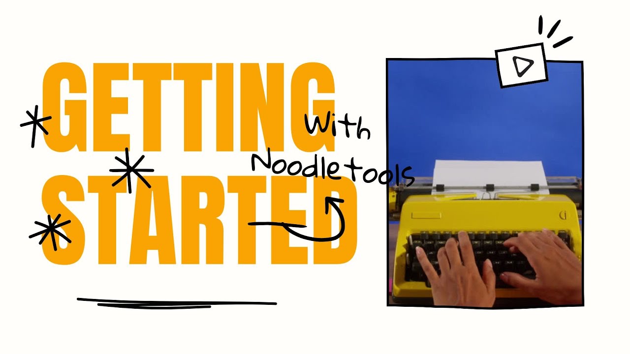 Getting Started with Noodletools
