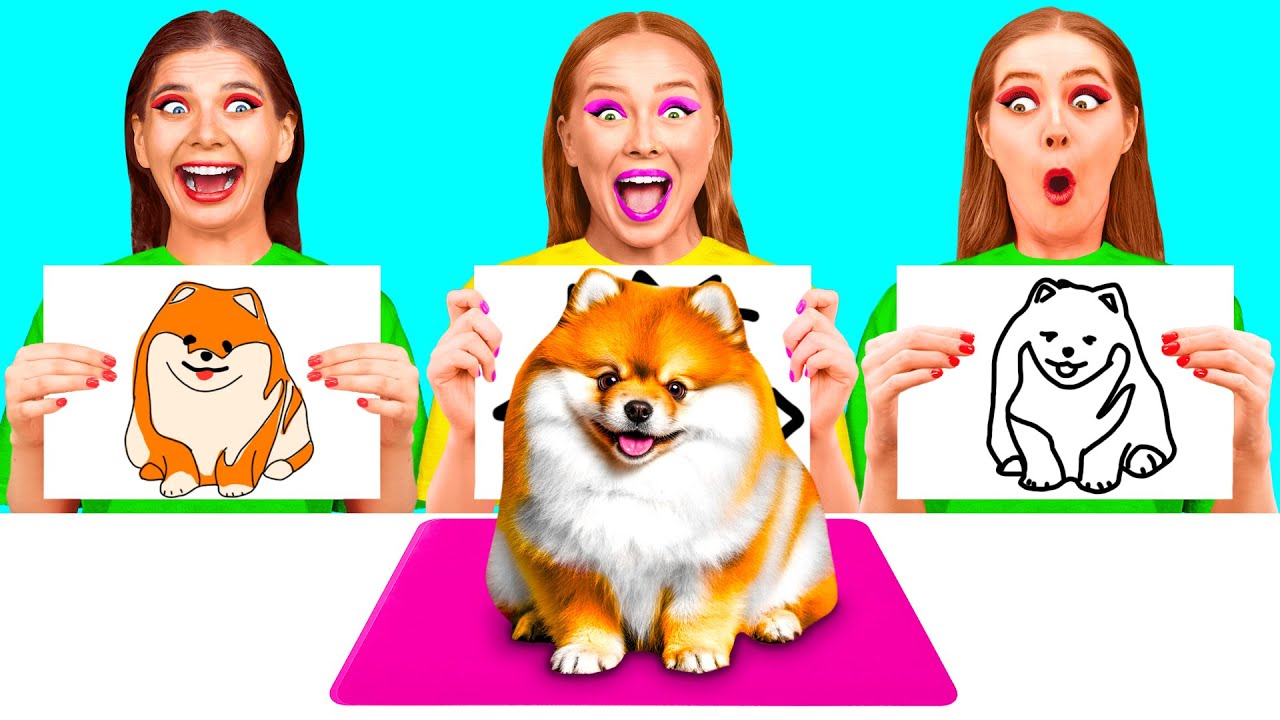 Кто Лучше Нарисует Предмет, Получит Его | Сумасшедший Челлендж от DuKoDu Challenge