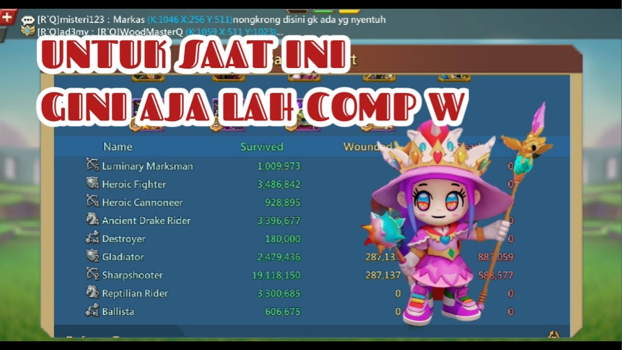 F2P RALLY TRAP VS BIG GUILD, #LORDSMOBILE,#pgs12680