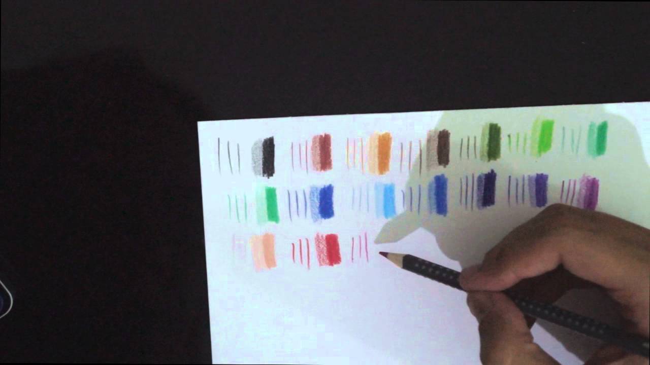 L&aacute;pis de cor: Resenha- Faber-Castell Art Grip