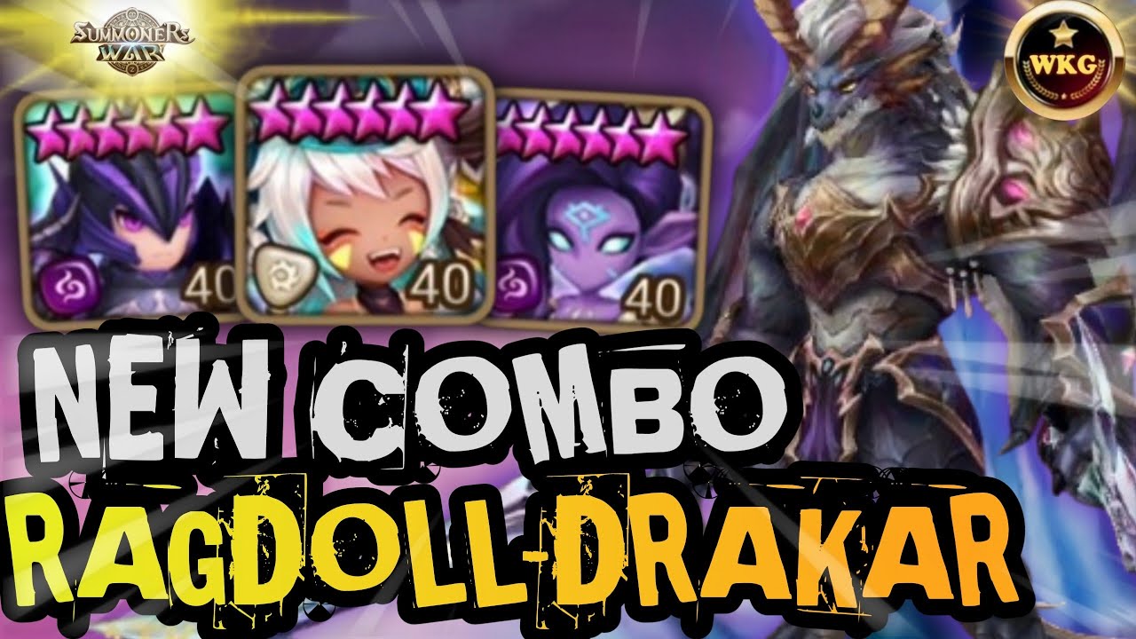 KING OF DUEL! DARK DRAKAN IS SO OP AFTER BUFFED IN RTA SUMMONERS WAR