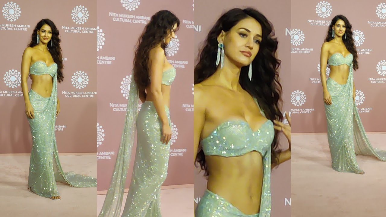 The Gorgeous Disha Patani Looking Fabulously 😍 at NITA MUKESH AMBANI CULTURAL CENTRE in Mumbai