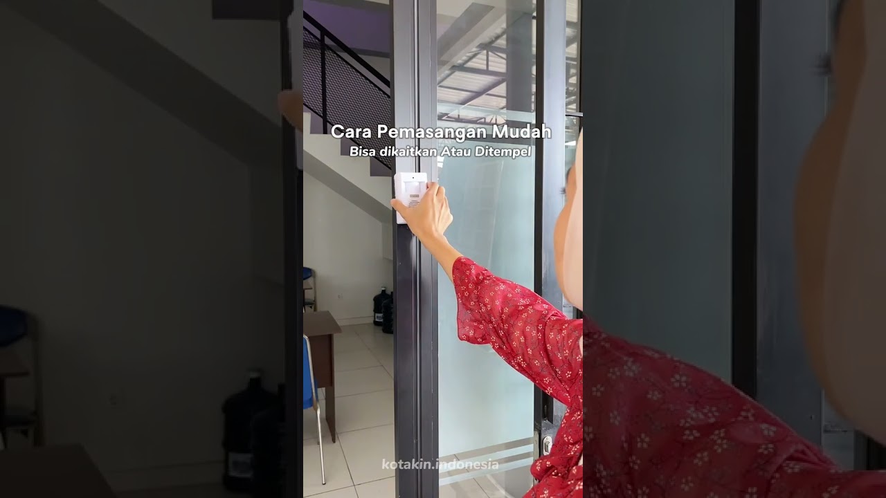 Bel Pintu Sensor Gerak Assalamualaikum Welcome Toko Rumah Anti Maling Wireless Doorbell Electronic