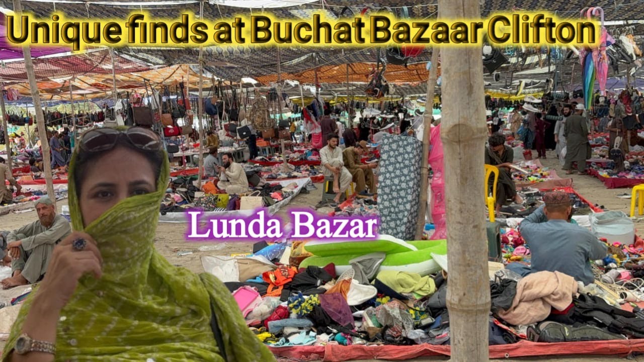 Unique finds at Hafta Buchat Bazar | Famous lunda bazar in Clifton