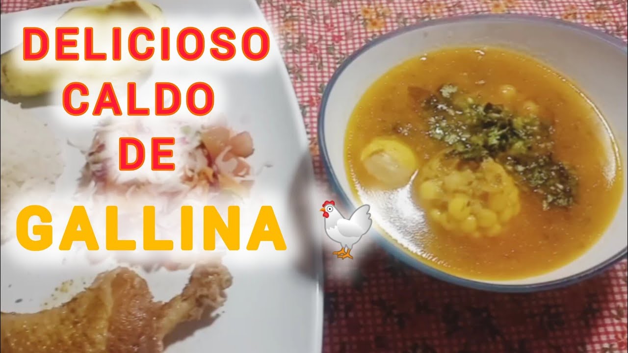 Como hacer el mejor Y DELICIOSO CALDO DE GALLINA!! MUY FACIL!!