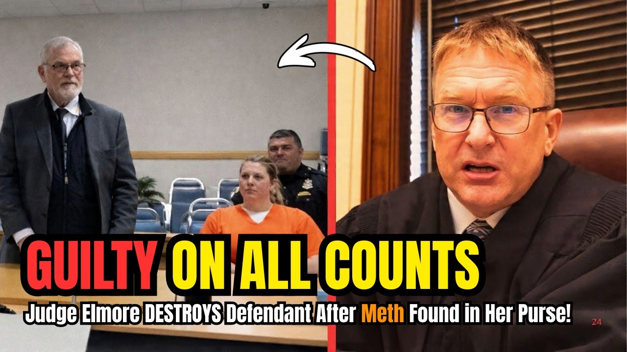 Judge Elmore DESTROYS Defendant After Meth Found in Her Purse!