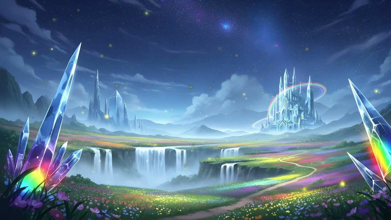 Medieval Fantasy Music for Reading, Study & Calm | Lights of the Rainbow Prism Valley