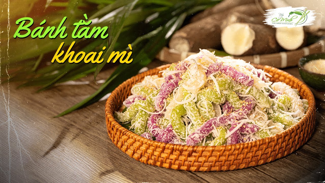 Bánh Tằm Khoai Mì mềm dẻo, tuổi thơ bao người con miền Nam | Hôm Nay Bạn Nấu Món Gì Tập 35