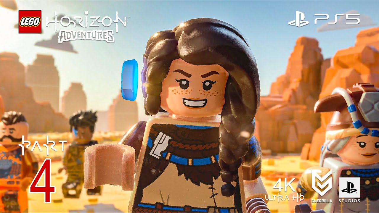 Lego Horizon Adventures Part 4 Gameplay Walkthrough (PlayStation5) 4k HDR