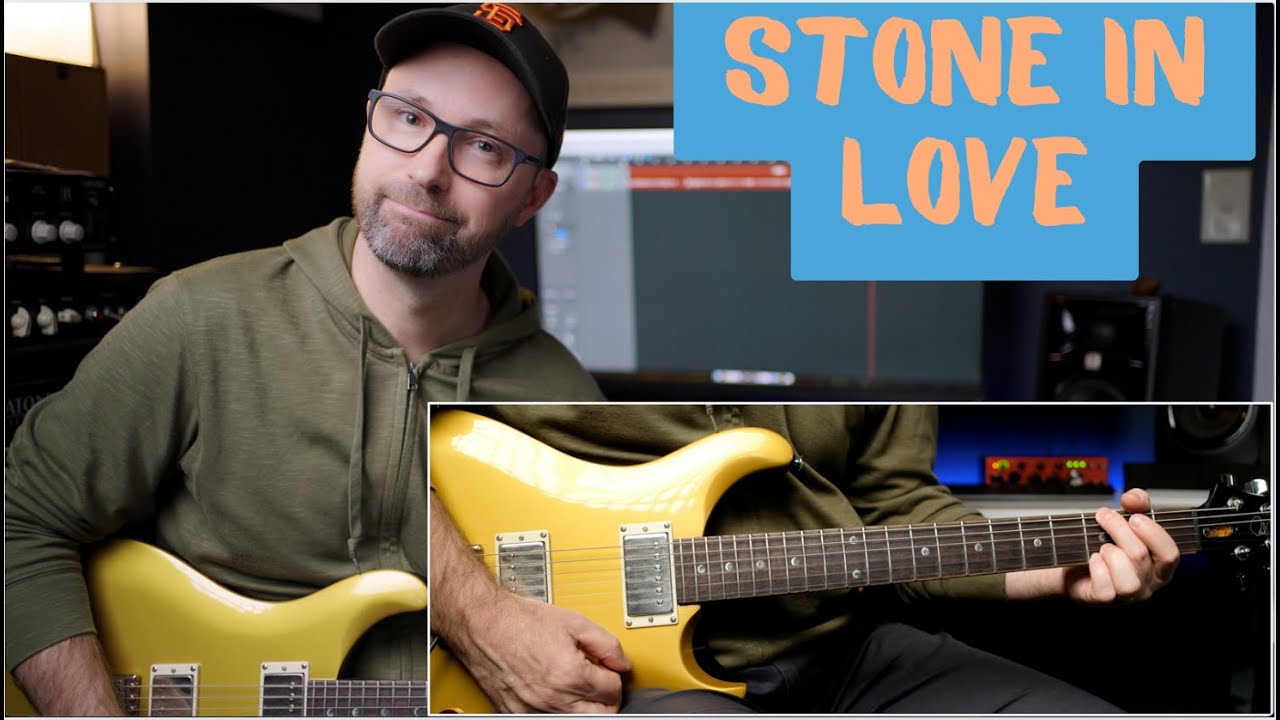 Journey - Stone In Love - Guitar Lesson