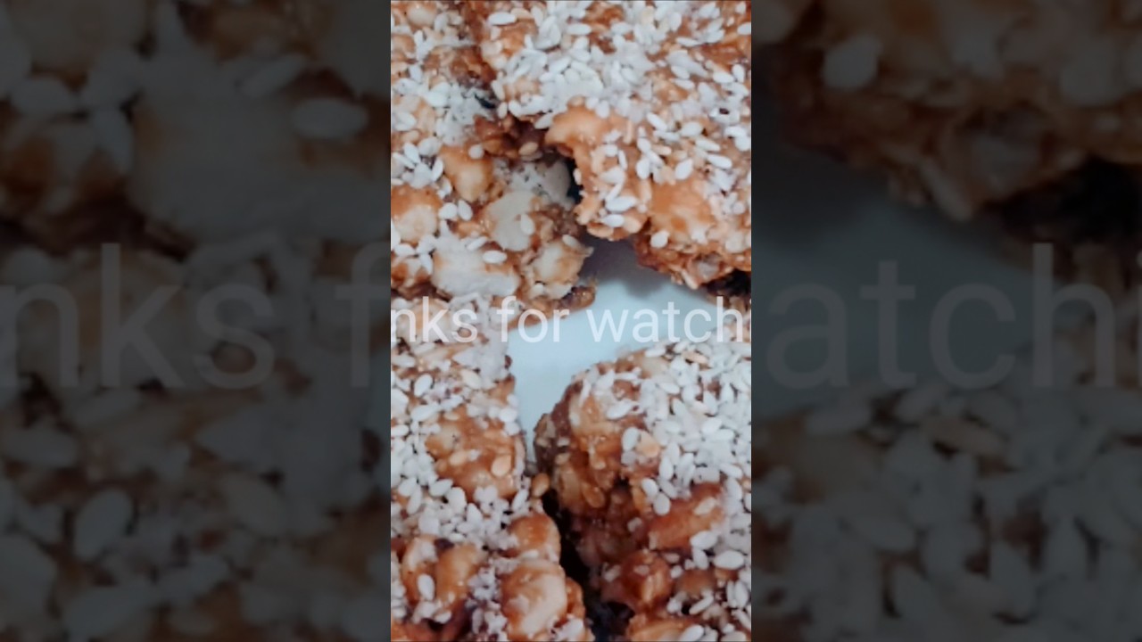 how to make peanuts 🥜 chikki 