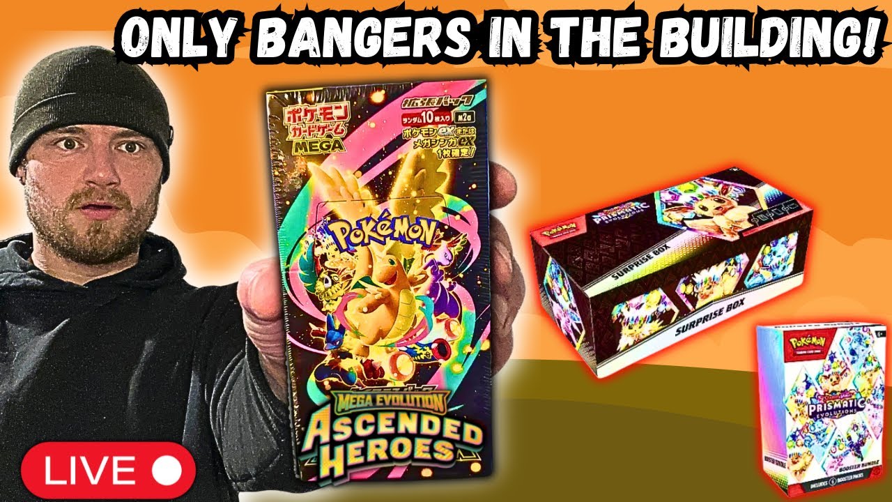 Pokemon Mega Dream & Sam’s Club Exclusive Prismatic Evolutions Bundle Opening!