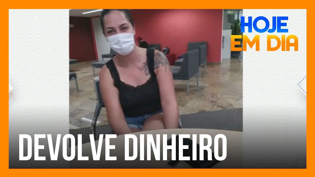 Cliente de banco devolve dinheiro depositado por engano em sua conta