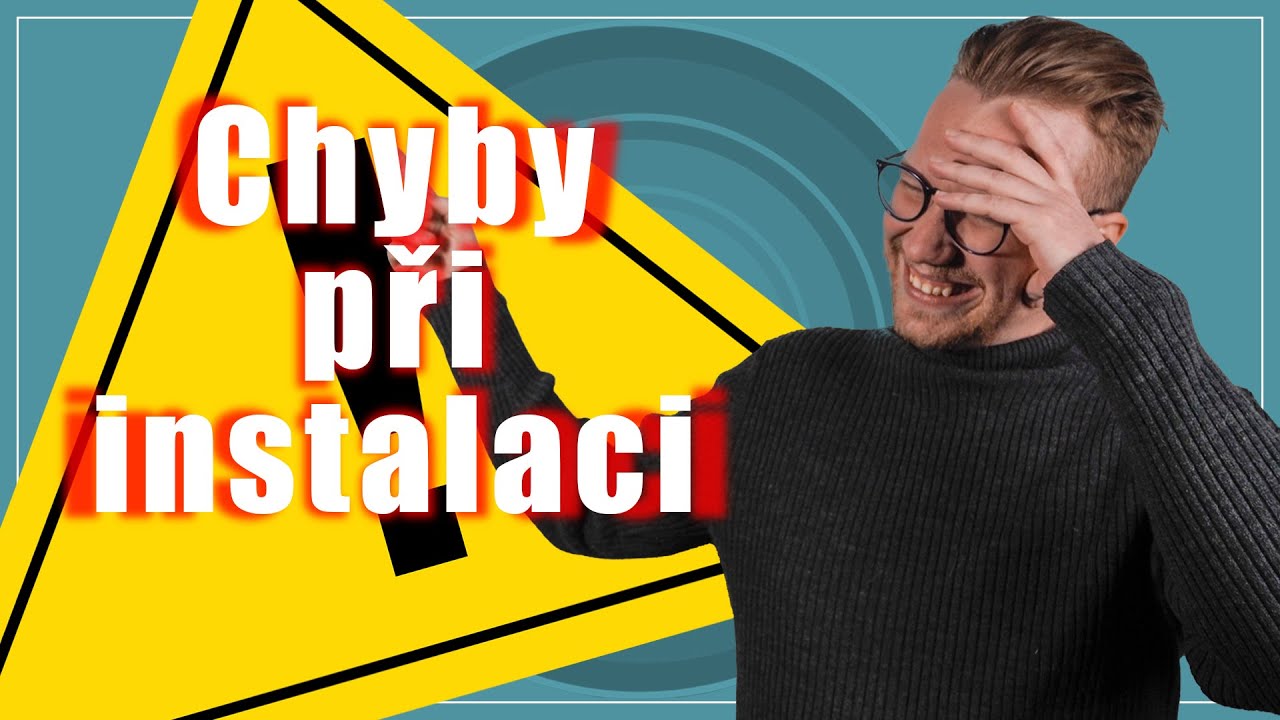 Chyby při instalaci kamer | Security Lab.