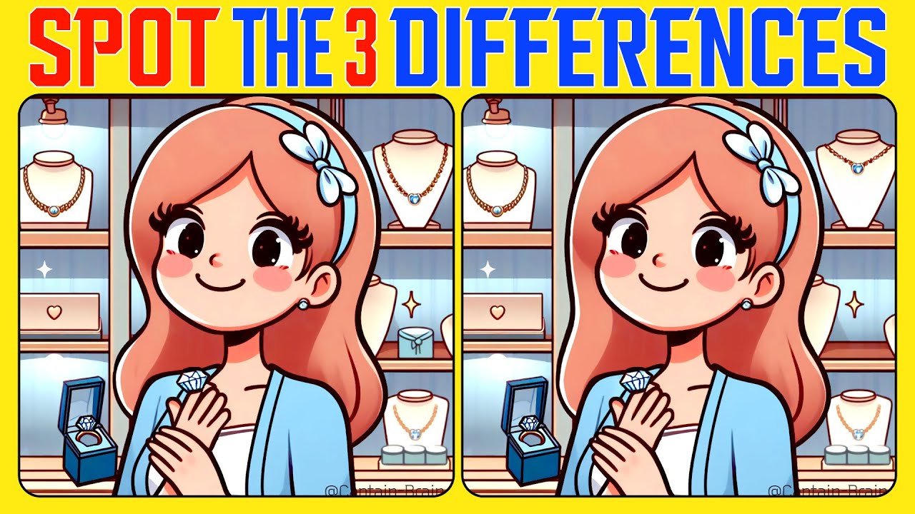 🧠🧩Spot the Difference | Intermediate Version 《A Little Difficult》