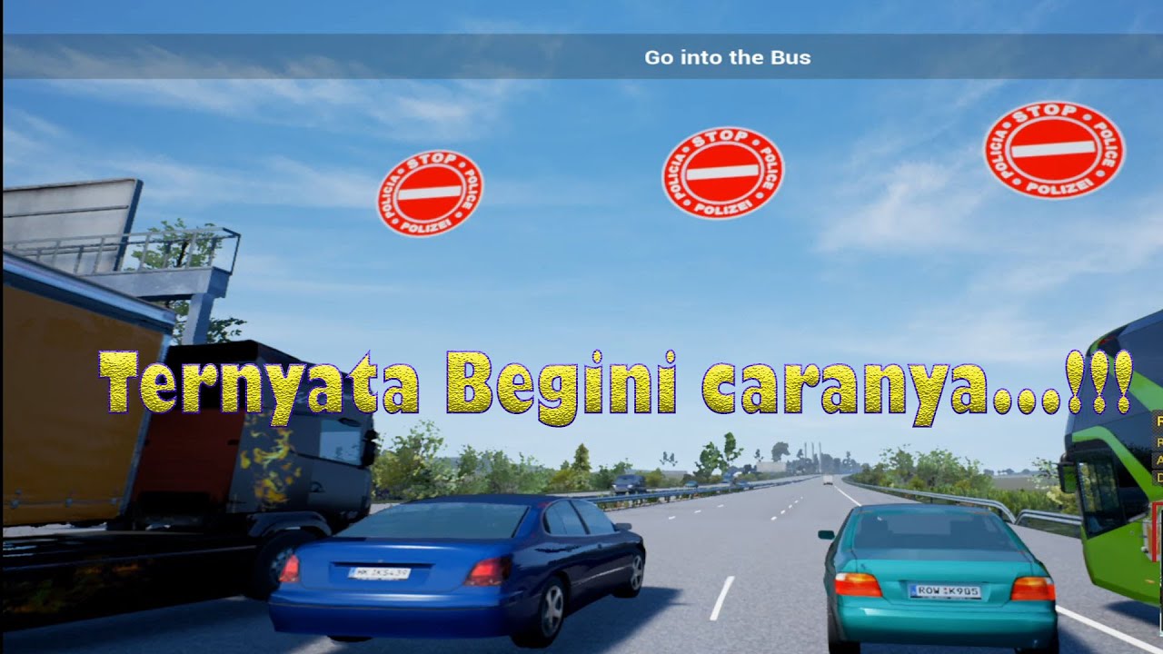 Cara Megatasi Masalah STOP POLICE | Fernbus Coach Simulator #dirumahaja #janganlupabersyukurhariini